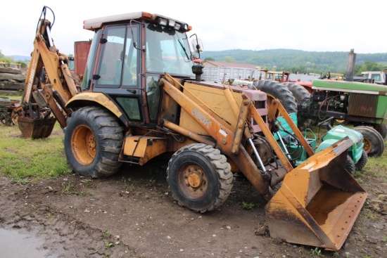 Case 580K 4wd  Loader Backhoe w/ Extendahoe, EROPS, Good Tires, Good Runnin