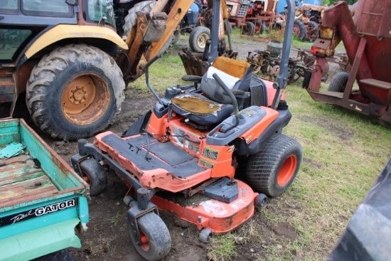 Kubota ZG323 60" Gas Zero Turn Mower, Hydraulic Deck Lift, We Were Using It