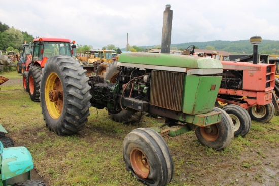 John Deere 4430 Tractor, No Cab, Firestone 20.8-38 Tires, Dual Remotes, s/n