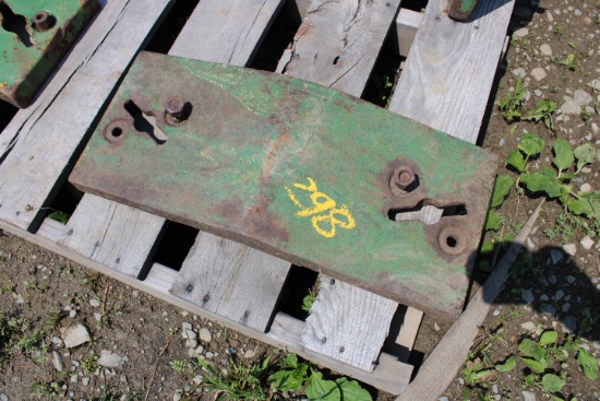 John Deere Slab Weight