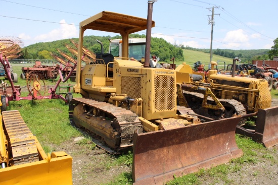 Cat D3 Dozer, OROPS, 6 Way Blade, Runs Good But Only Steers One Way And The
