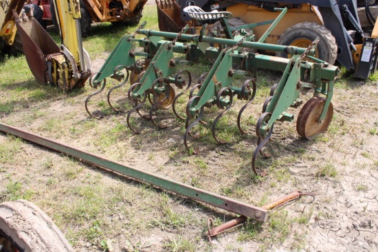 IVA Manufacturing 3 Row Horse Drawn Cultivator w/ Cast Iron Seat