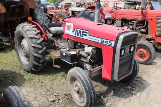 Massey Ferguson 245 Diesel Tractor, Good Looking Tractor That Runs & Drives