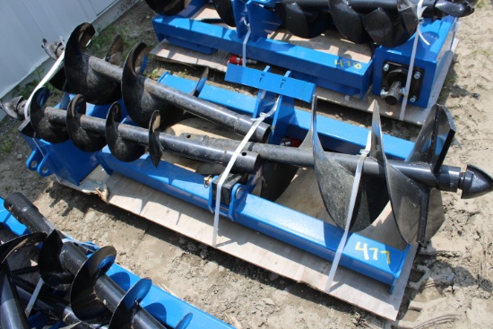Future SSL Post Hole Digger w/ 3 Bits, Universal Quick Attach