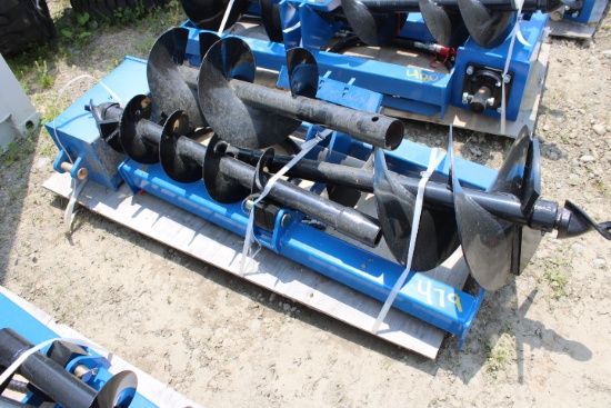 Future SSL Post Hole Digger w/ 3 Bits, Universal Quick Attach