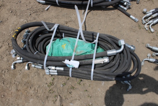 Bundle Of Assorted Hydraulic Hoses For Mini Excavator