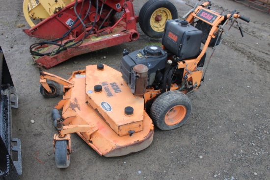 Scag 48" Hydro Walk Behind Mower, Engine Turns Over But The Choke Doesn’t M