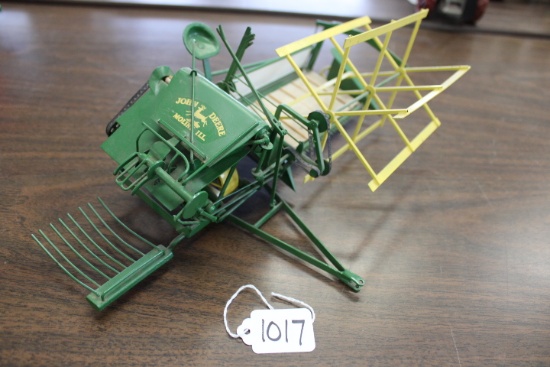 Custom Made John Deere Grain Binder, 1/16, Very Well Made & High Detail, Wa