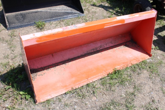 Kubota 5' Pin On Bucket, Faded But Unused