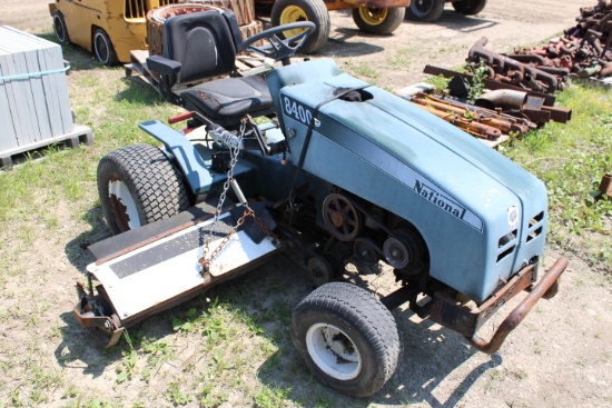 National 8400 Reel Mower, V Twin Gas Engine, Not Running AS-IS