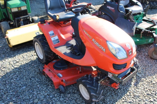 Kubota GR2100 4wd Riding Mower, 54" Deck, Hydro, Diesel, Power Steering, Ru