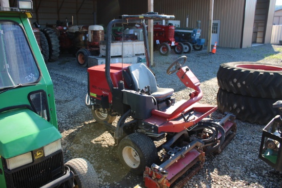 Toro Reelmaster 3100D Reel Mower, Kubota D1105 Diesel Engine, 2479 Hours, R