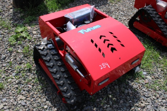 Future FT800 Gas Powered Remote Control Tracked Lawn Mower