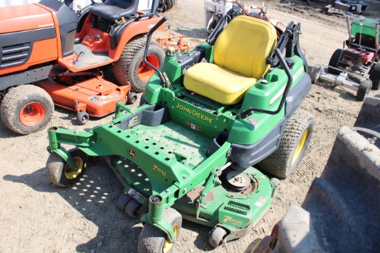 John Deere Z Trak Pro 54" Zero Turn Mower, 2082 Hours, 26 Hp V Twin Gas Eng