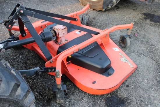 Land Pride FDR1672 6' 3pt Finish Mower, Like New