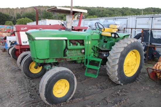 John Deere 4020 Side Console Tractor, Diesel, Dual Remotes, Syncro Transmis