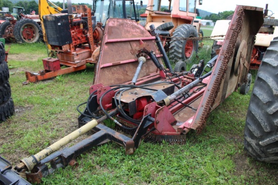 Taylor Way TP1510 15' Batwing Rotary Mower, 1000 Pto, Mows Good, Chain Guar