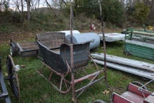 Antique One Horse Open Sleigh