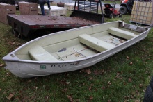 14' John Boat, Semi V Bottom