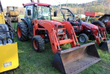 Kubota L5030 4wd Compact Tractor w/ Grand L Factory Cab w/ Heat & AC, Hydro