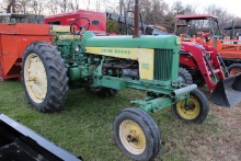 John Deere 530 Antique Tractor w/ Adjustable Wide Front, Very Straight Tinw