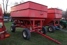 Killbros 385 Gravity Wagon On A Like New EZ Trail 1384B Running Gear, Metal