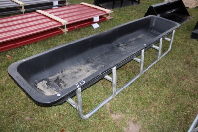 New 10' Poly Bunk Feeder