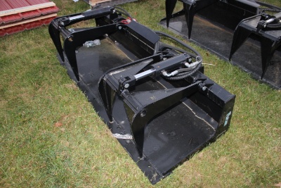 Future 6' Flat Bottom Skid Steer Grapple Bucket