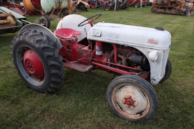 Ford 8N Antique Tractor, Armstrong 11.2-28 Tires, Over Running Pto Clutch,