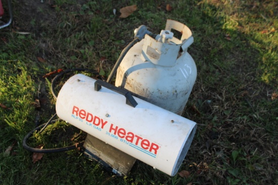 LP Ready Heater w/ 20 Lb Propane Tank