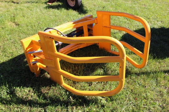 Sundown MZ6-A Skid Steer Bale Squeezer, Universal Quick Attach