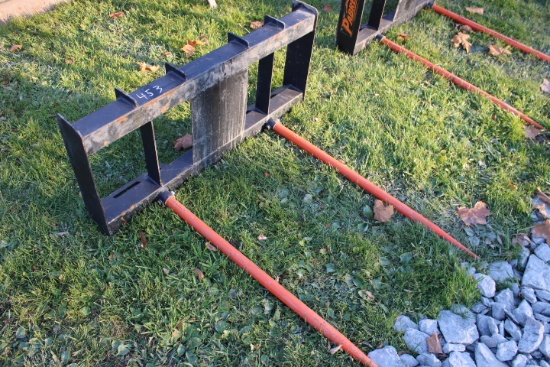 PA Break Dual Prong Skid Steer Bale Spear