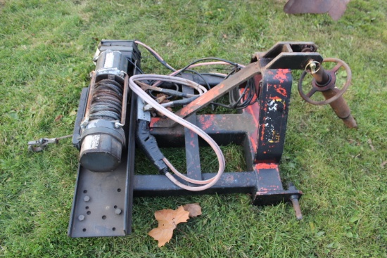 3pt 8000 LB Electric Winch