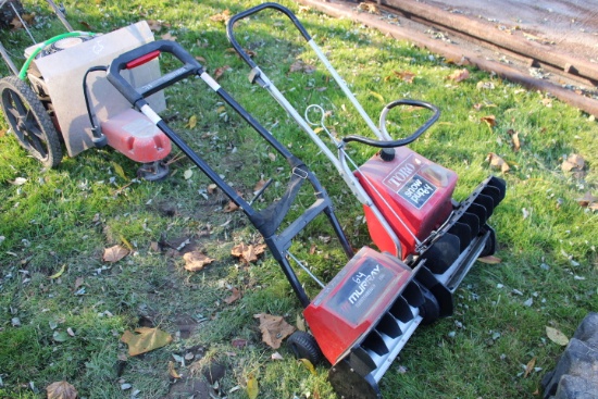 Small Toro & Murray Snowblowers