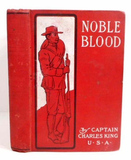 1896 NOBLE BLOOD HADCOVER BOOK