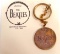 THE BEATLES RECORD KEY CHAIN