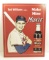 TED WILLIAMS MOXIE SODA ADVERTISING METAL SIGN