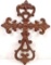 CAST IRON CROSS WALL DECOR