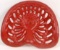 CAST IRON RED MINI TRACTOR SEAT