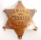 DURANGO COLORADO T. SHERIFF 6 POINT STAR BADGE