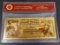 COLLECTIBLE ONE HUNDRED DOLLAR GOLD BANKNOTE W/ COA