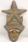 CAST IRON STAR FISH BOTTLE OPENER - WALL MOUNT