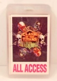 1991 MEGADETH, ALICE IN CHAINS, ANTHRAX, ETC LAMINATED BACKSTAGE PASS