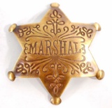 MARSHAL 6 POINT STAR BADGE