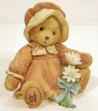 VINTAGE CHERISH TEDDIES PRUDENCE BEAR FIGURINE