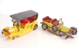 LOT OF 2 VINTAGE LESNEY MATCHBOX MODELS OF YESTERYEAR TOY CARS