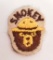 SMALL VINTAGE SMOKEY THE THE BEAR PATCH