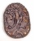 OLD CHINESE JADE CARVED FISH PENDANT TABLET AMULET