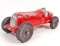 VINTAGE C. 1950'S HUBLEY RED METAL INDY RACE CAR