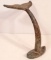 CAST IRON WHALE TAIL HOOK - WALL MOUNT